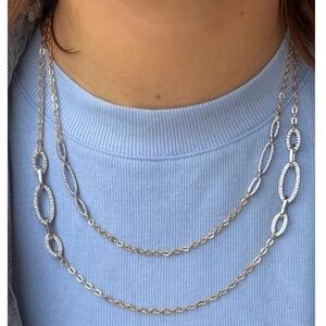 Park Lane Iceluxe Gold and Silver Necklace | New
